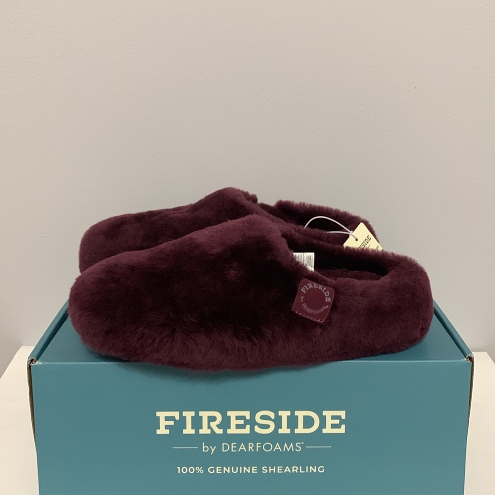 Fireside By Dearfoams Maryboro Platform Clog Slipper